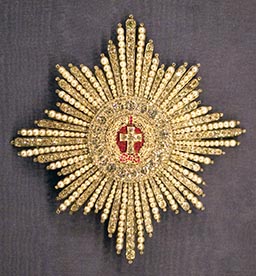 Order of the Elephant - star of the order